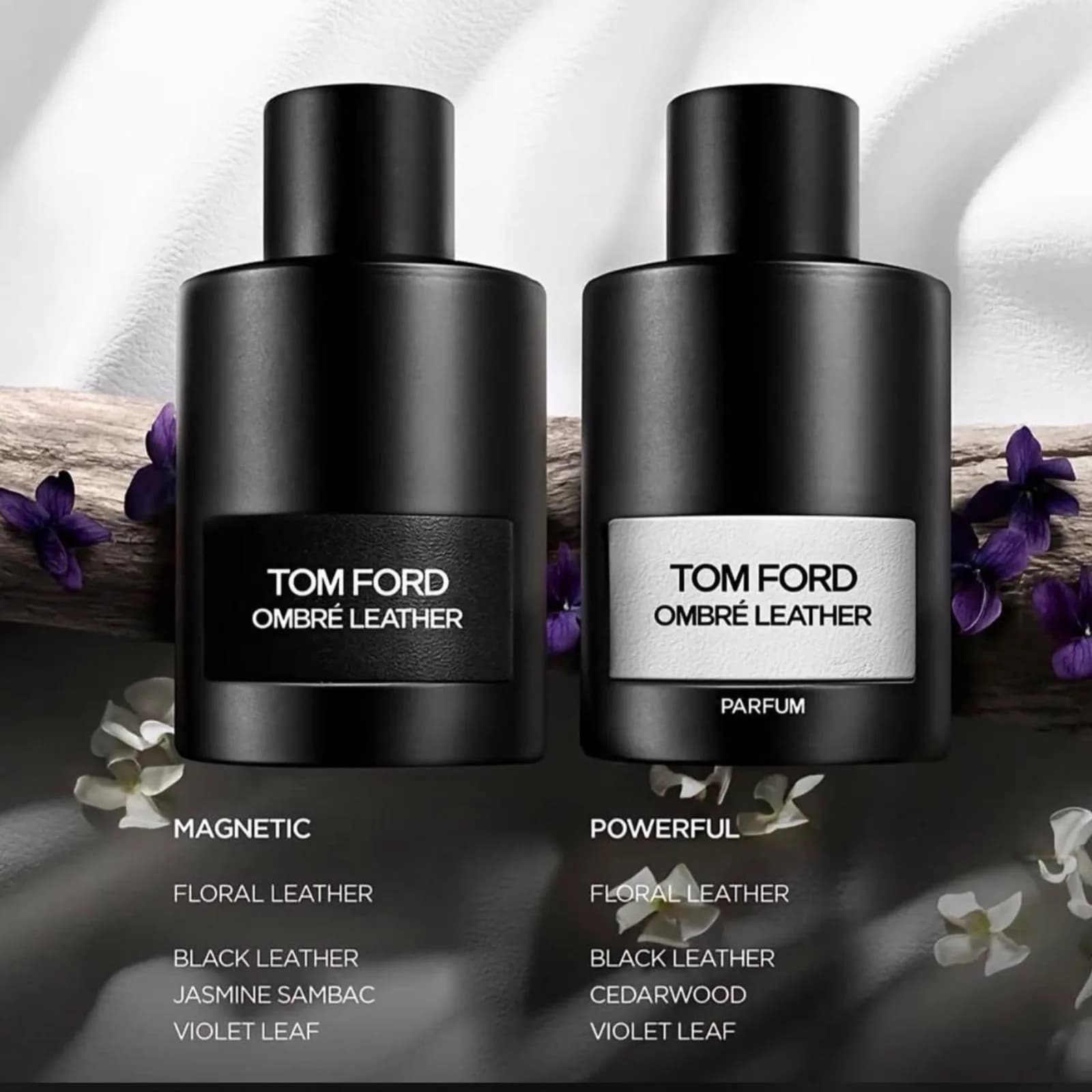 Tom Ford Ombré Leather Eau De Parfum & Parfum Duo – Luxurious Floral Leather Fragrance for Men and Women