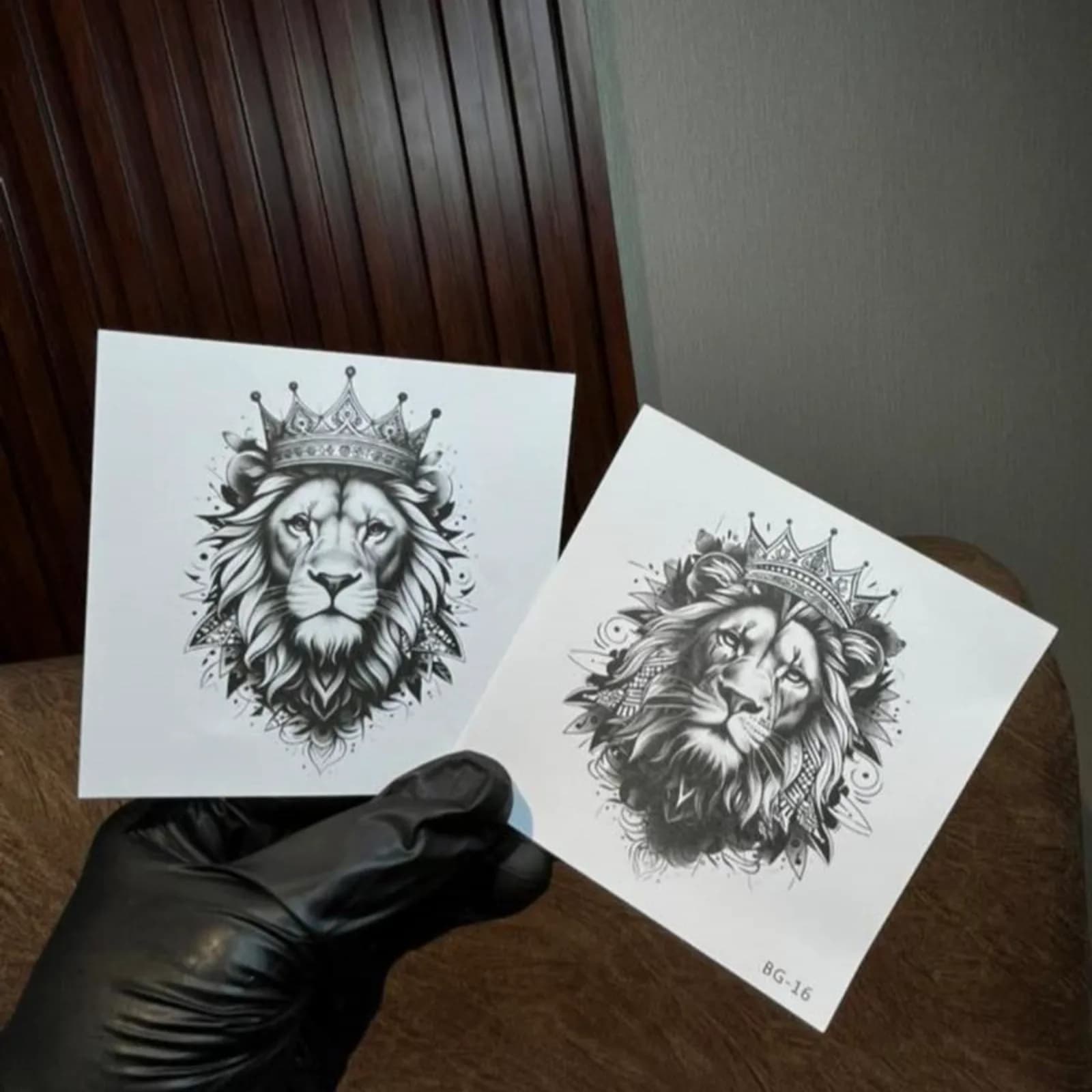 Semi permanent tattoo