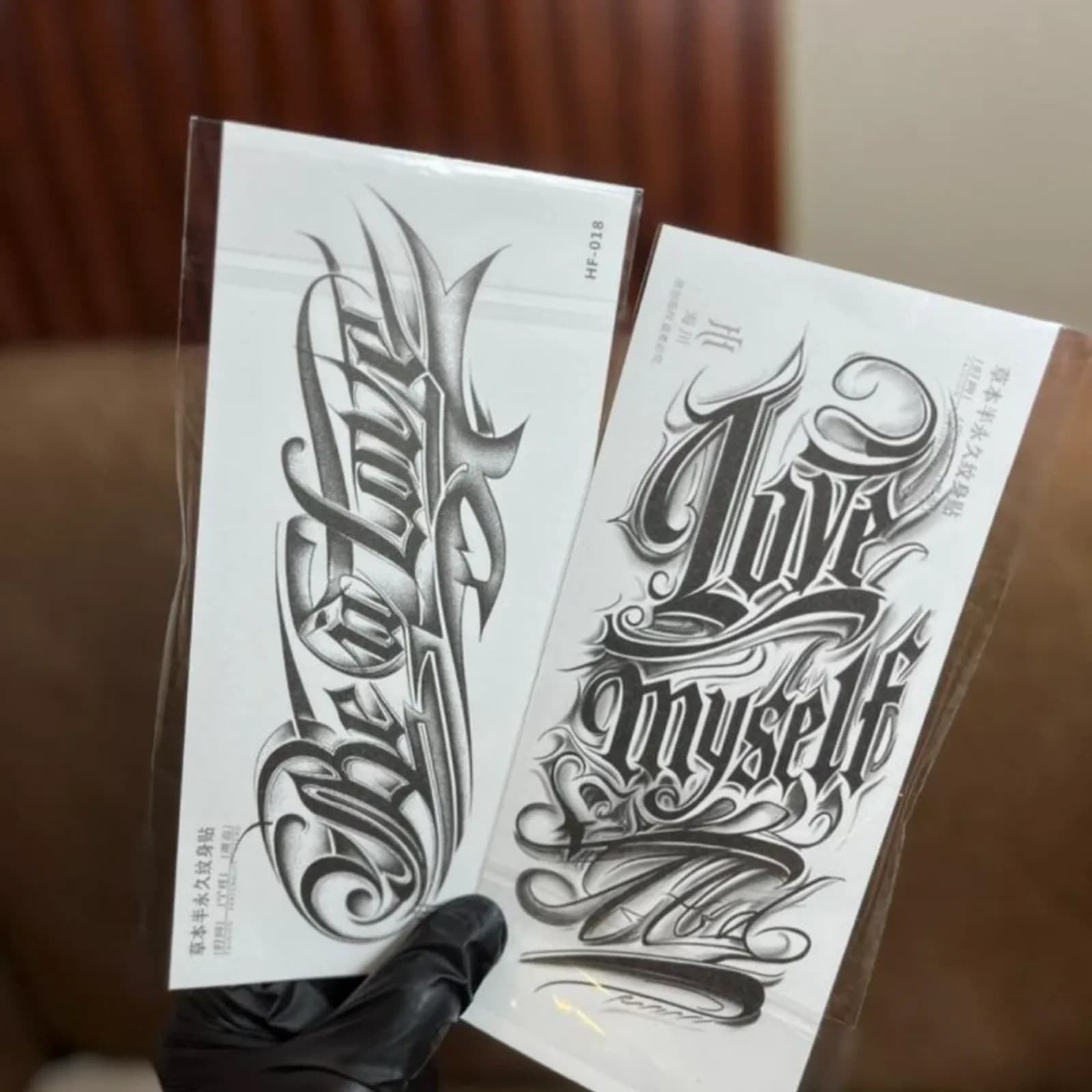 Permanent tattoo