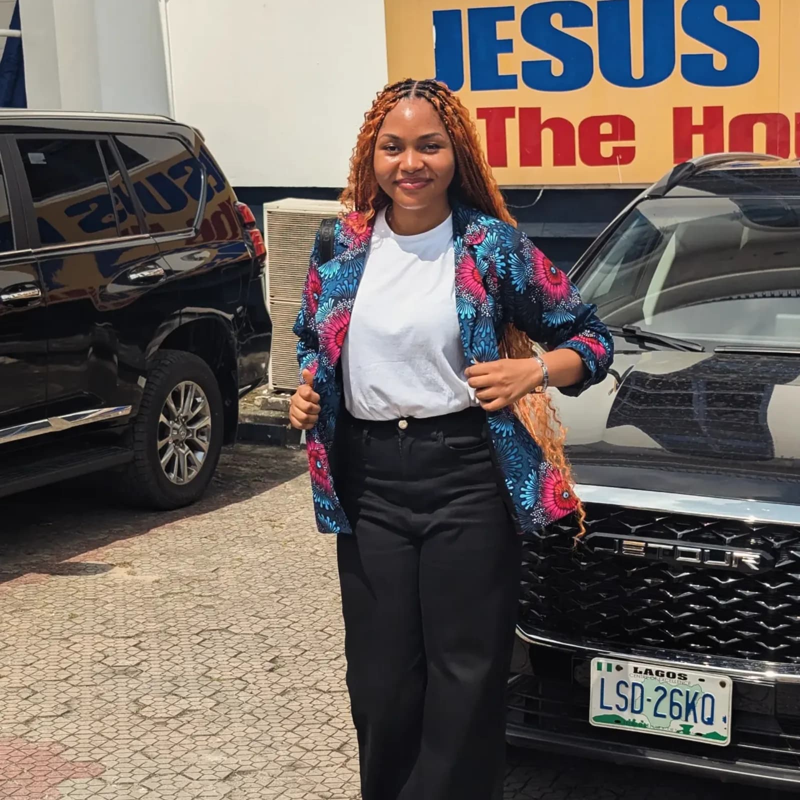 Ankara Blazer