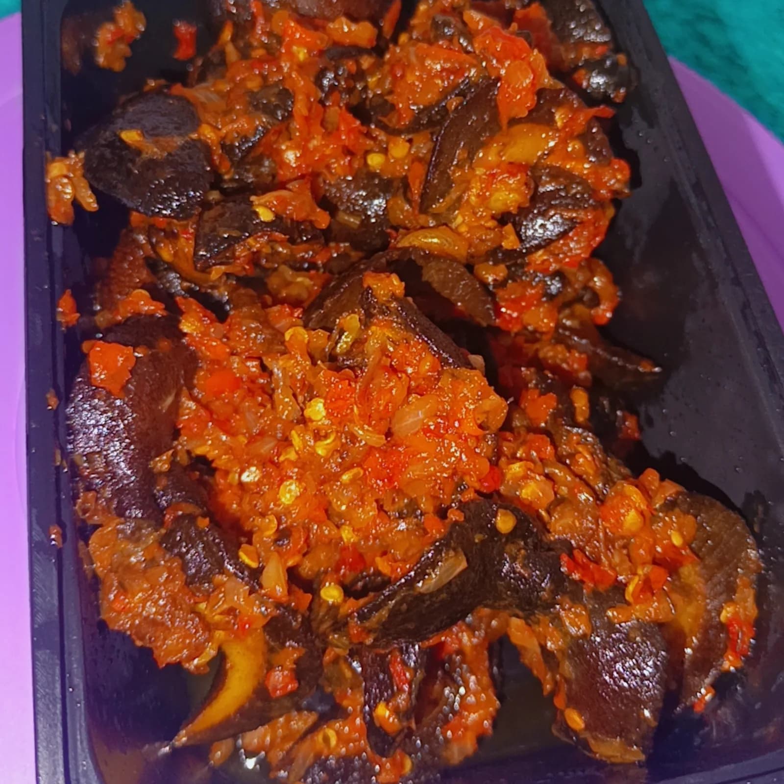 Peppered snails